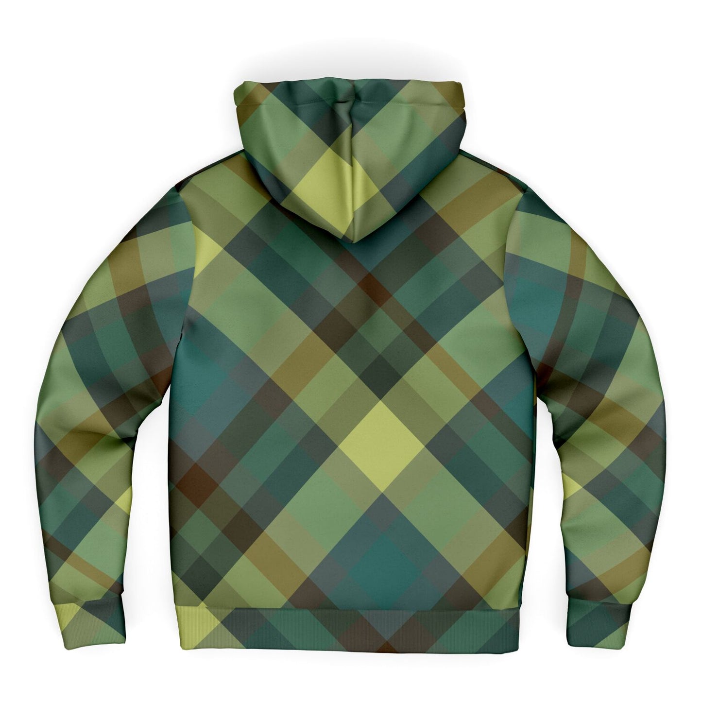 Hooman Microfleece Hoodie | New Forest Plaid